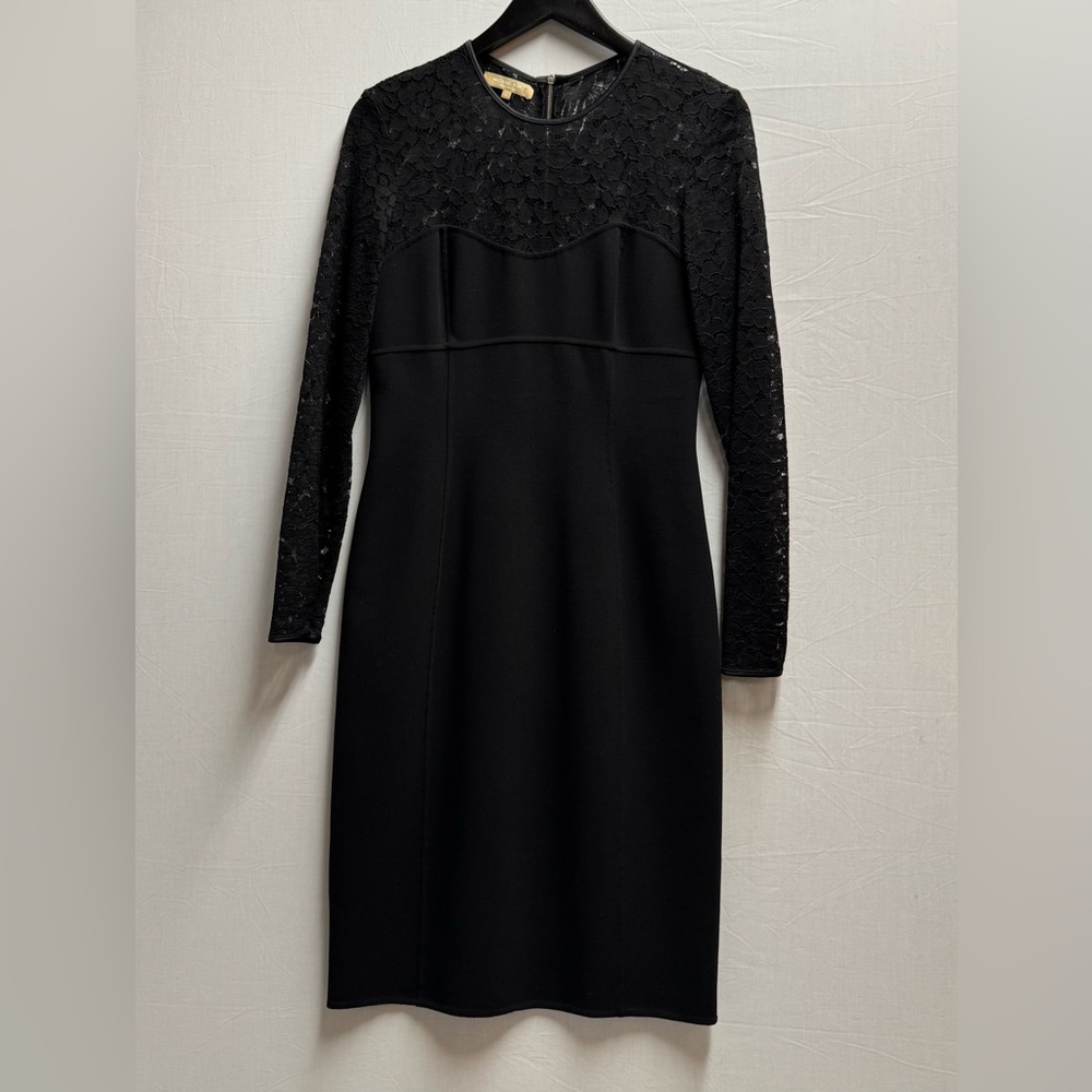 Elegant Black Lace Dress